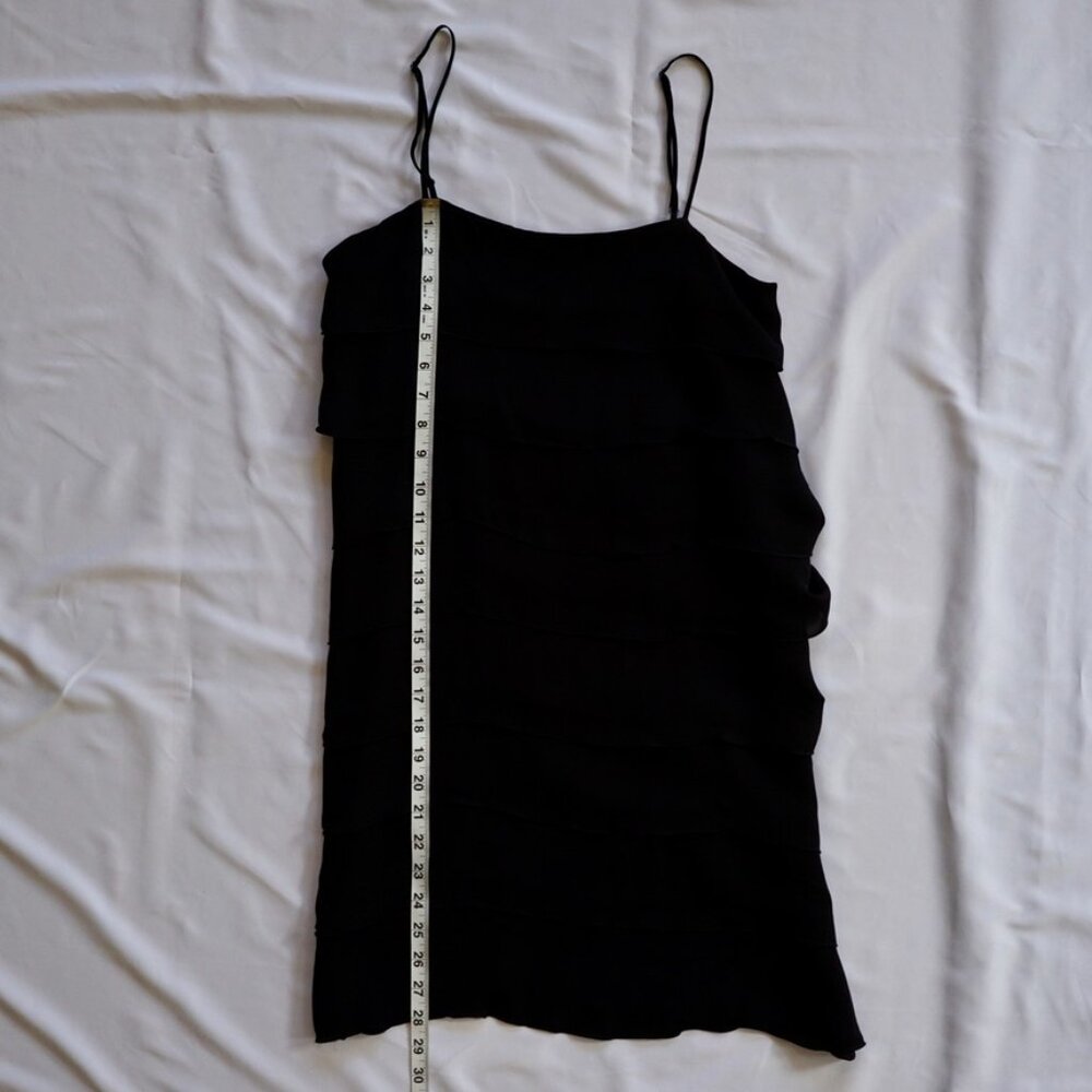 Nili Lotan Silk Tiered Mini Dress Size S - Picture 11 of 11